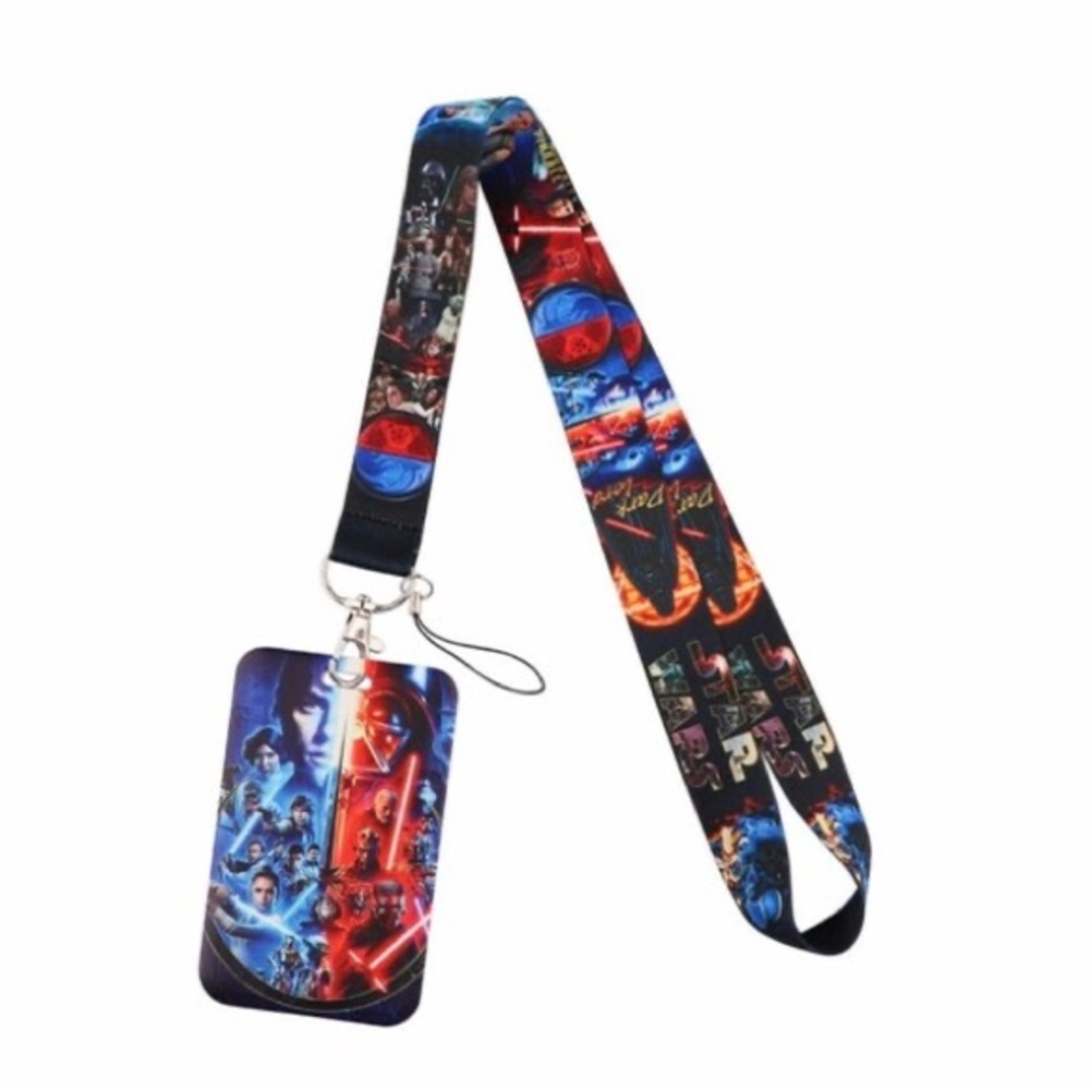 Galaxy Hero Themed Lanyard Movie Lanyard Doctor Nurse Neck Strap Lanyard